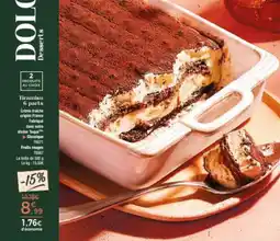 Thiriet Tiramisu 6 parts offre