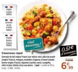 Thiriet Couscous royal offre