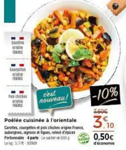 Thiriet Poêlée cuisinée à l'orientale offre