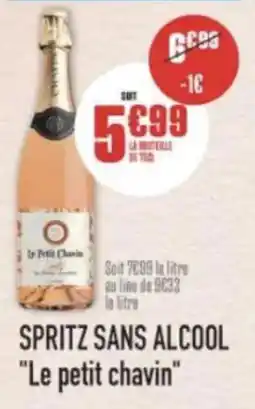 Grand Frais Spritz sans alcool le petit chavin offre