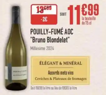 Pouilly-fumé aoc bruno blondelet