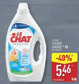 ALDI LE CHAT Lessive liquide offre