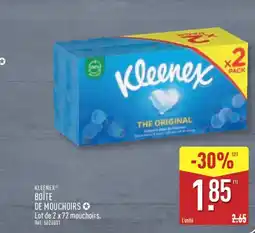 ALDI KLEENEX Boîte de mouchoirs offre