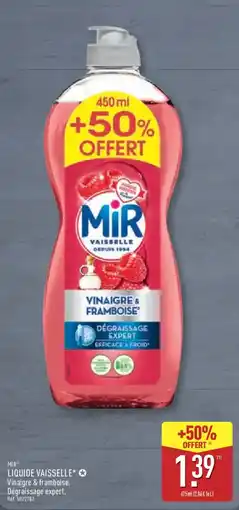 ALDI MİR Liquide vaisselle offre