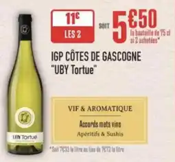 Grand Frais Igp côtes de gascogne uby tortue offre