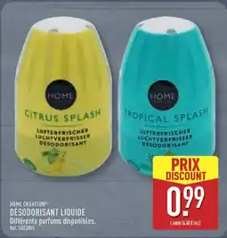ALDI HOME CREATION Désodorisant liquide offre