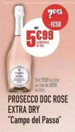 Grand Frais Prosecco doc rose extra dry campo del passo offre