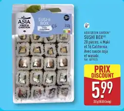 ALDI ASIA GREEN GARDEN Sushi box offre