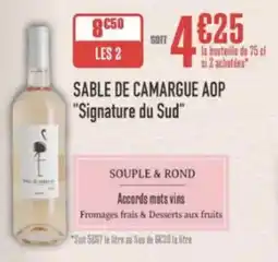 Grand Frais Sable de camargue aop signature du sud offre
