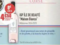 Grand Frais Igp île de beauté maison bianca offre