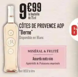 Grand Frais Côtes de provence aop berne offre