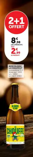 Bi1 Biere blonde la chouffe 8° offre