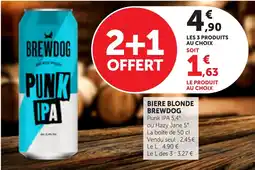 Bi1 Biere blonde brewdog offre