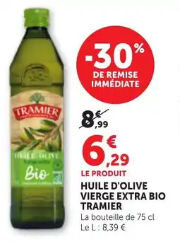 Bi1 Huile d'olive vierge extra bio tramier offre