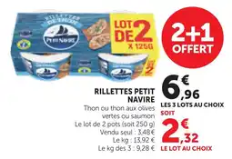 Bi1 Rillettes petit navire offre