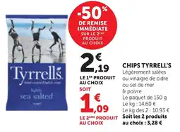Bi1 Chips tyrrell's offre