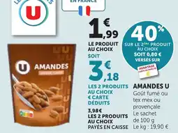 Bi1 Amandes u offre