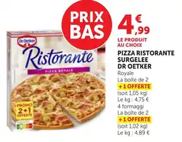 Bi1 Pizza ristorante surgelee dr oetker offre