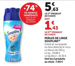 Bi1 Perles de linge soupline offre