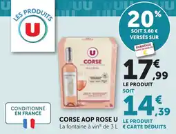 Bi1 Corse aop rose u offre