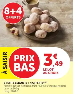 Bi1 8 petits beignets offre