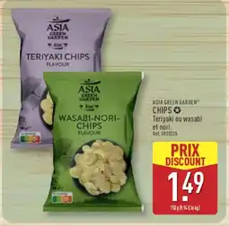 ALDI ASIA GREEN GARDEN Chips teriyaki ou wasabi et nori offre