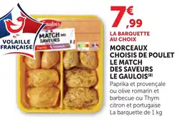 Bi1 Morceaux choisis de poulet le match des saveurs le gaulois offre