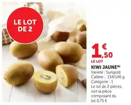 Bi1 Kiwi jaune offre