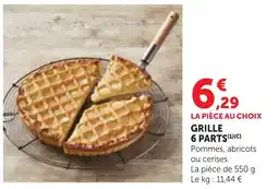 Bi1 Grille 6 parts offre