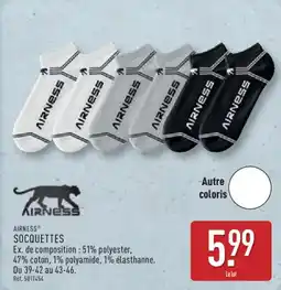 ALDI AIRNESS Socquettes offre