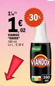 E.Leclerc Knorr - viandox offre
