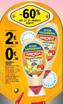 E.Leclerc Amora - mayonnaise offre