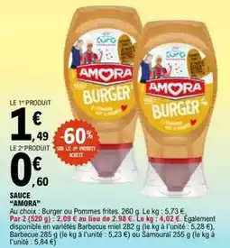 E.Leclerc Amora - sauce offre