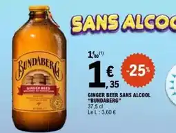 E.Leclerc Ginger beer sans alcool offre