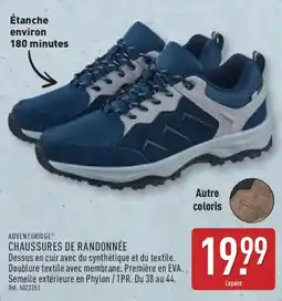 ALDI ADVENTURIDGE Chaussures de randonnée offre