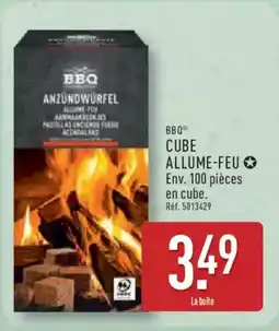ALDI BBQ Cube allume-feu offre