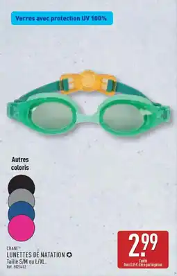 ALDI CRANE Lunettes de natation offre
