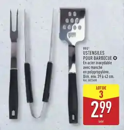 ALDI BBQ Ustensiles pour barbecue offre