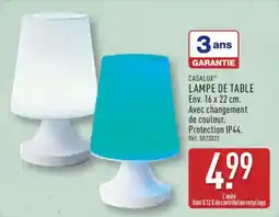 ALDI CASALUX Lampe de table offre