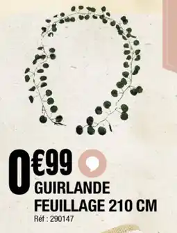 La Foir'Fouille Guirlande feuillage offre