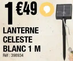 La Foir'Fouille Lanterne celeste blanc 1 M offre