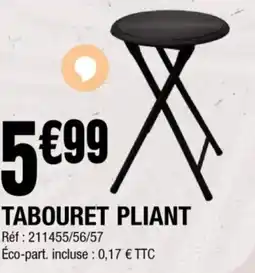 La Foir'Fouille Tabouret pliant offre