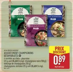ALDI ASSORTIMENT CHAMPIGNONS DÉSHYDRATÉS offre