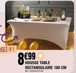 La Foir'Fouille Housse table rectangulaire offre