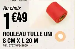 La Foir'Fouille Rouleau tulle uni offre