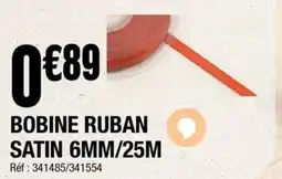 La Foir'Fouille Bobine ruban satin 6mm/25m offre