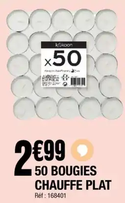 La Foir'Fouille 50 bougies chauffe plat offre