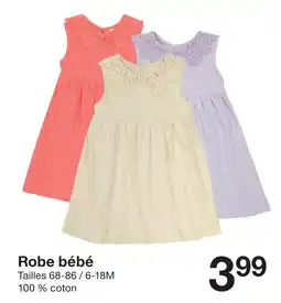 Zeeman Robe bébé offre