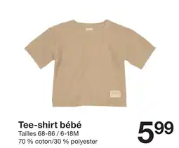 Zeeman Tee-shirt bébé offre