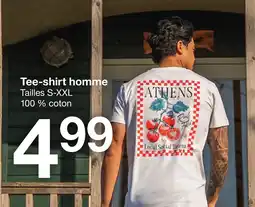 Zeeman Tee-shirt homme offre